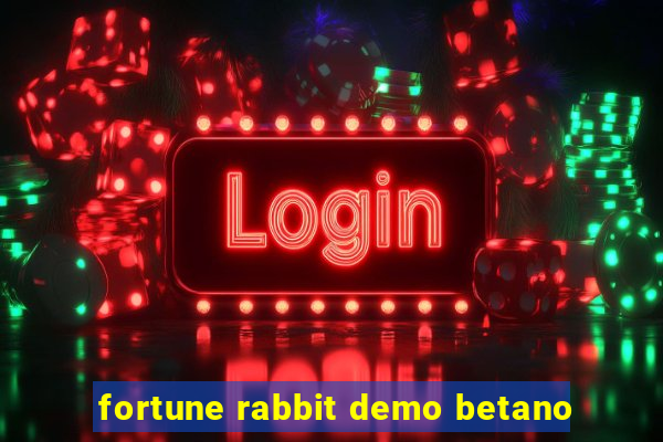 fortune rabbit demo betano